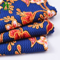 Mulinsen Textile Hot Sale Polyester Spandex Printed Rice Bullet Jacquard Knitting Fabric